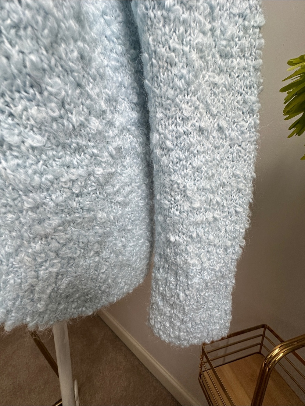 Lou & Grey Cozy Bouclé Sweater - 🩵🩵Icey Blue - Picture 3 of 10